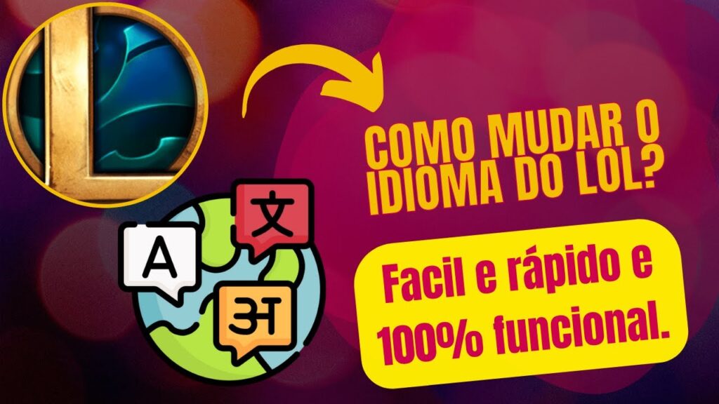 Como mudar o idioma do lol no novo cliente esports 1