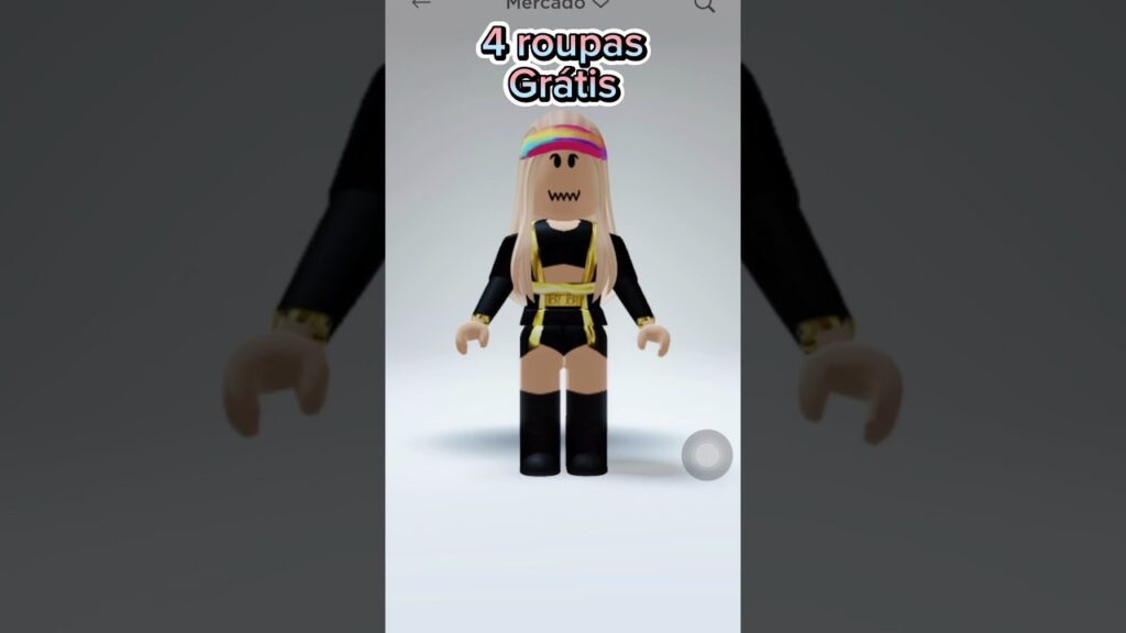 Como conseguir roupas gratis no roblox 1