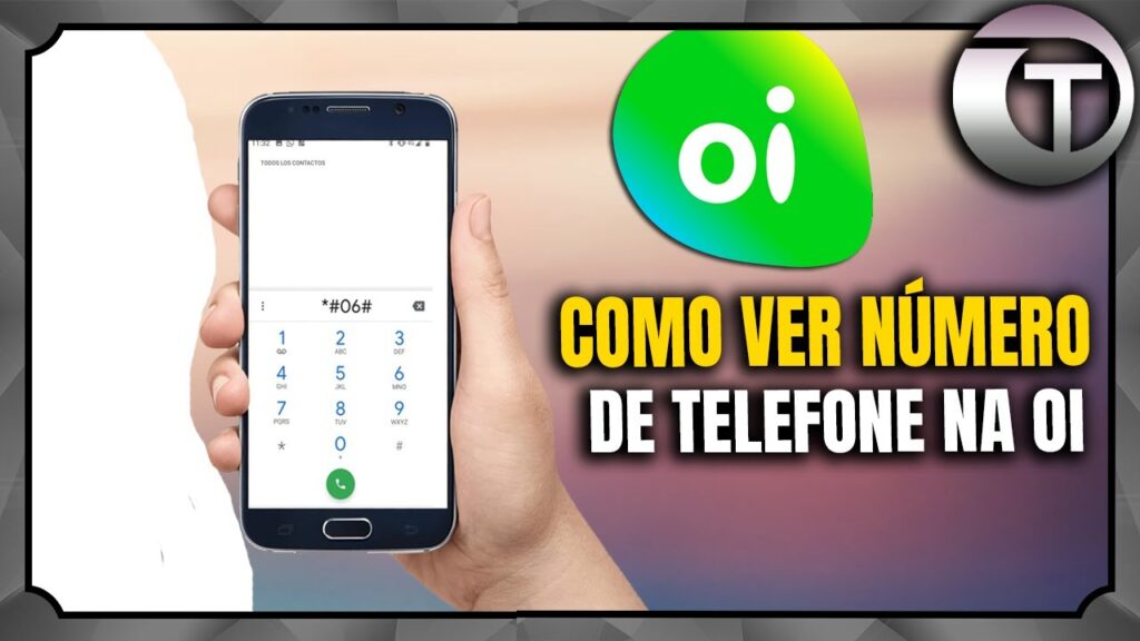 Como saber meu numero oi 1