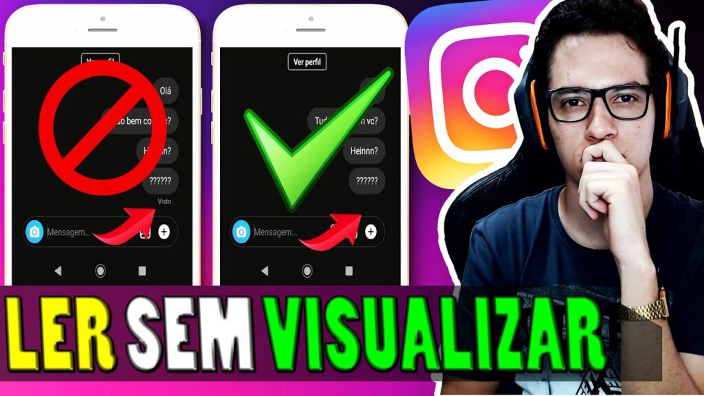 Como ler mensagem no instagram sem mostrar que foi visualizada 1