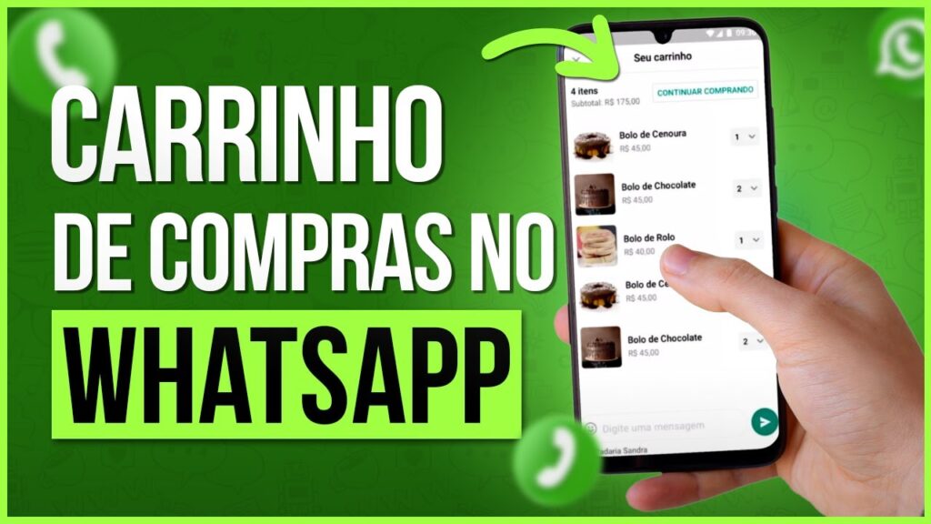 Como usar carrinho de compras no whatsapp 1