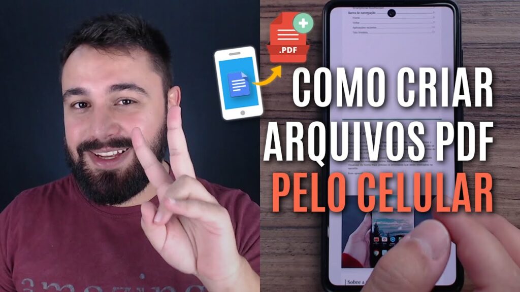 Como fazer um pdf no celular 5 aplicativos para salvar arquivo em pdf 1