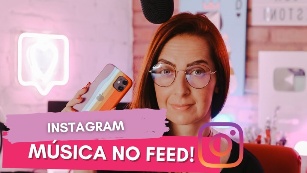 Como colocar musica no feed do instagram 1