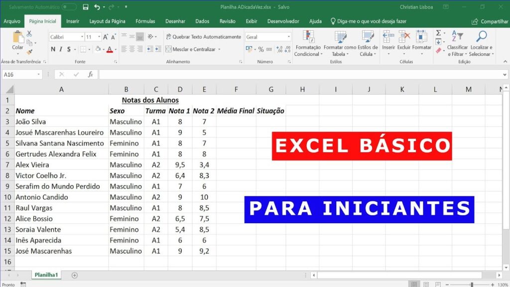 Como usar o excel veja passo a passo e dicas para fazer planilhas 1