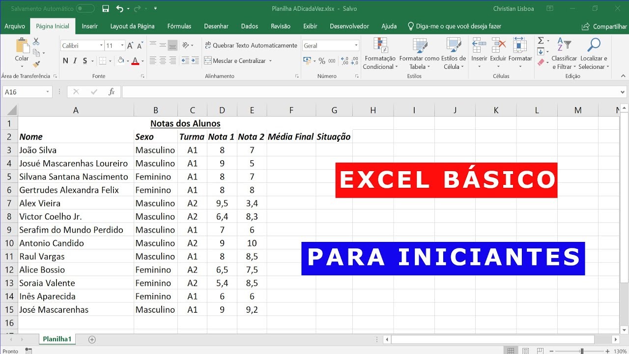 Como usar o excel veja passo a passo e dicas para fazer planilhas 8