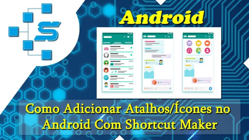Como acessar atalhos do instagram e adicionar icones no android 1