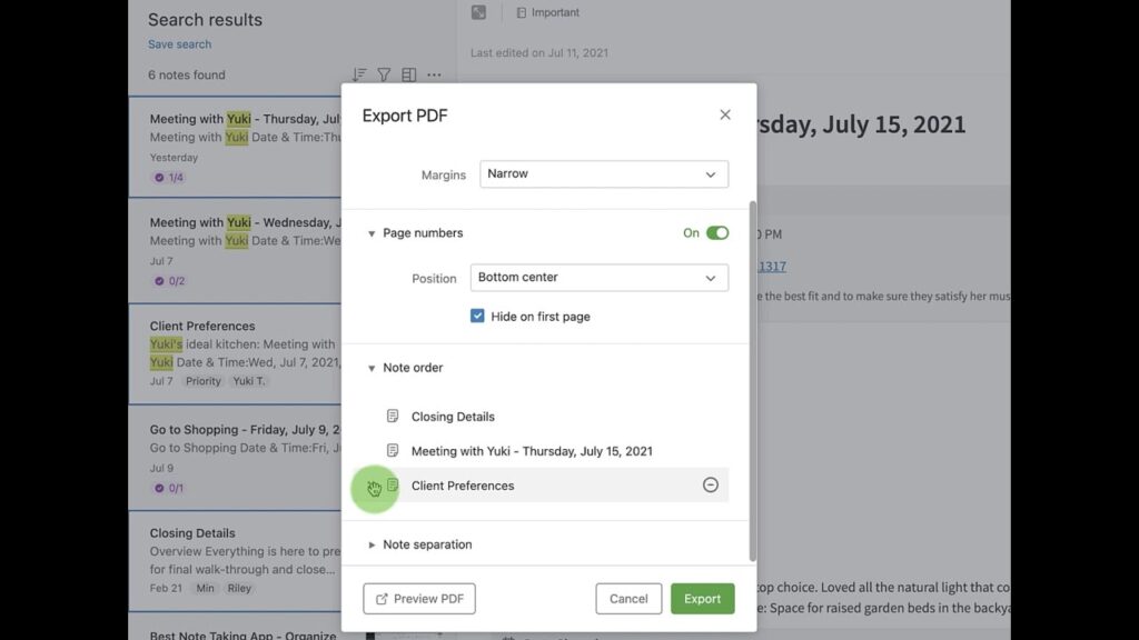 Como salvar notas do evernote em pdf 1