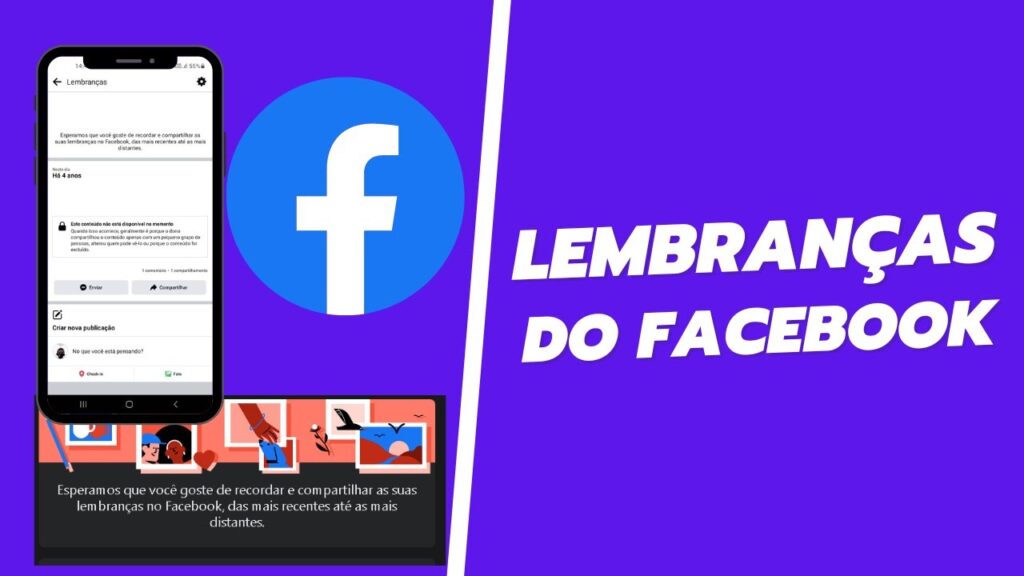 Como ver as lembrancas do facebook 1