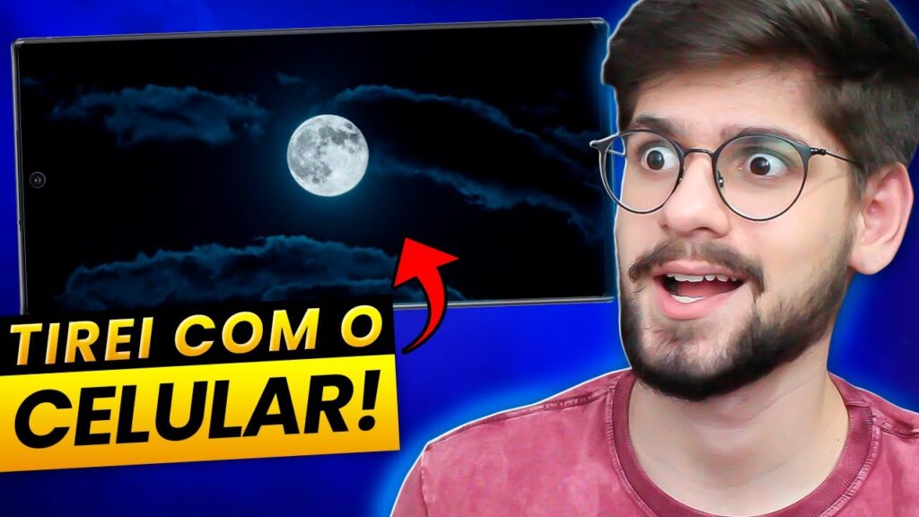 Como tirar foto da lua com celular 1