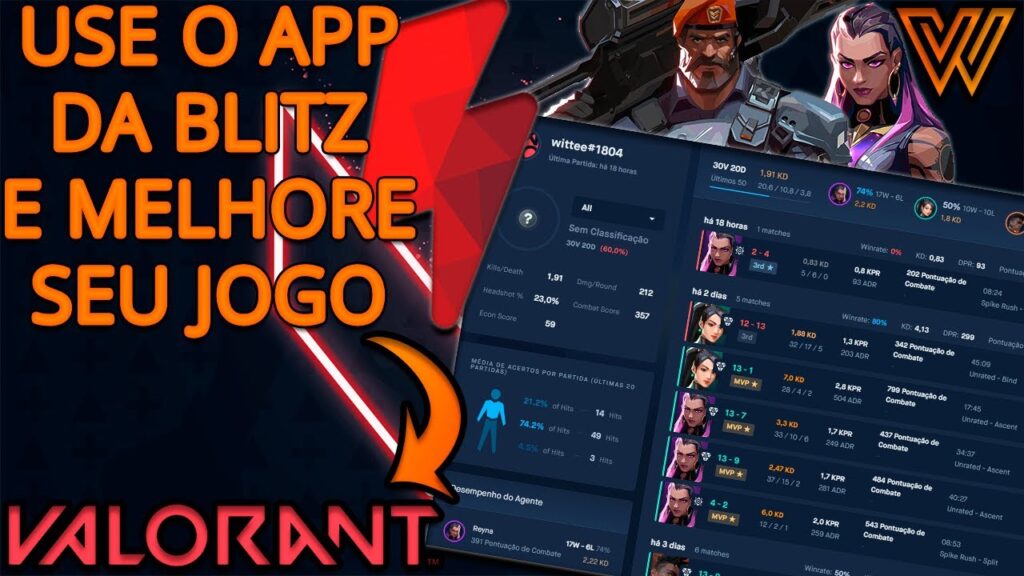 Como usar o valorant tracker para registrar suas estatisticas de jogo esports 1