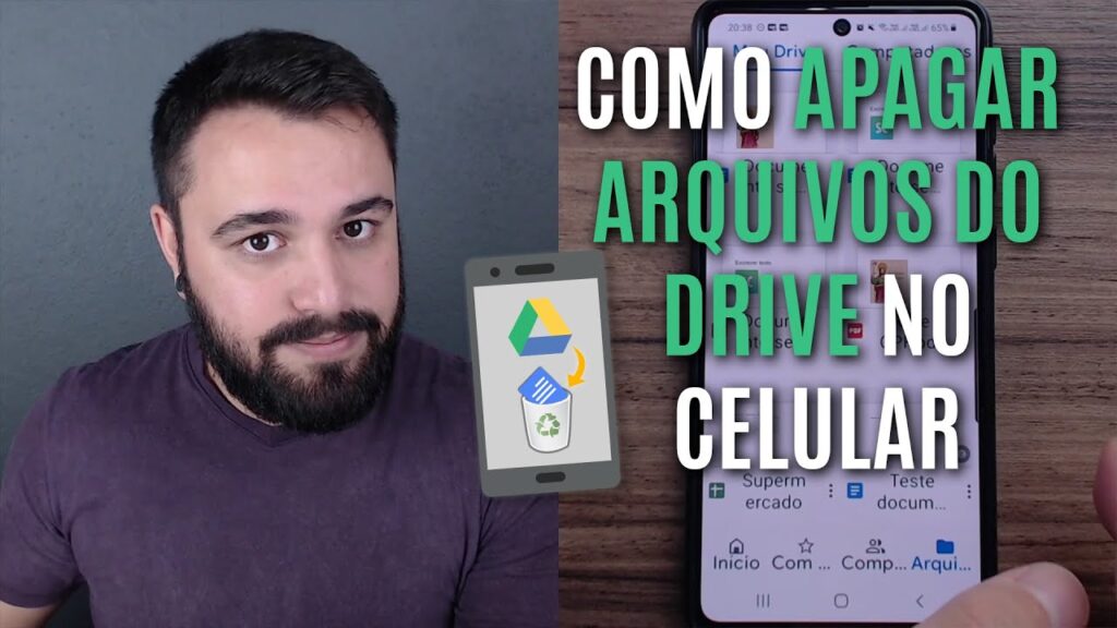 Como excluir arquivos do google drive no celular 1