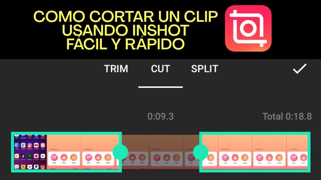 Como cortar video no inshot 1