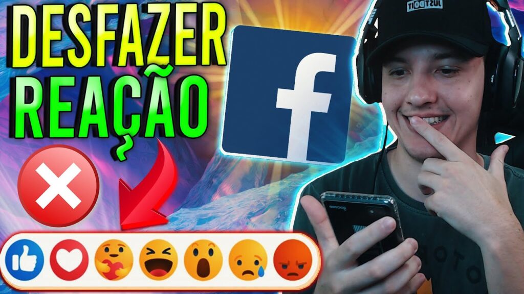 Como desfazer ou mudar uma reacao em um post no facebook 1