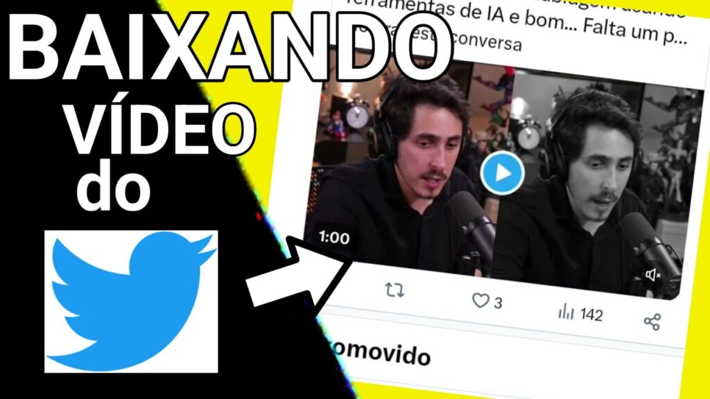 Como baixar video do twitter 1