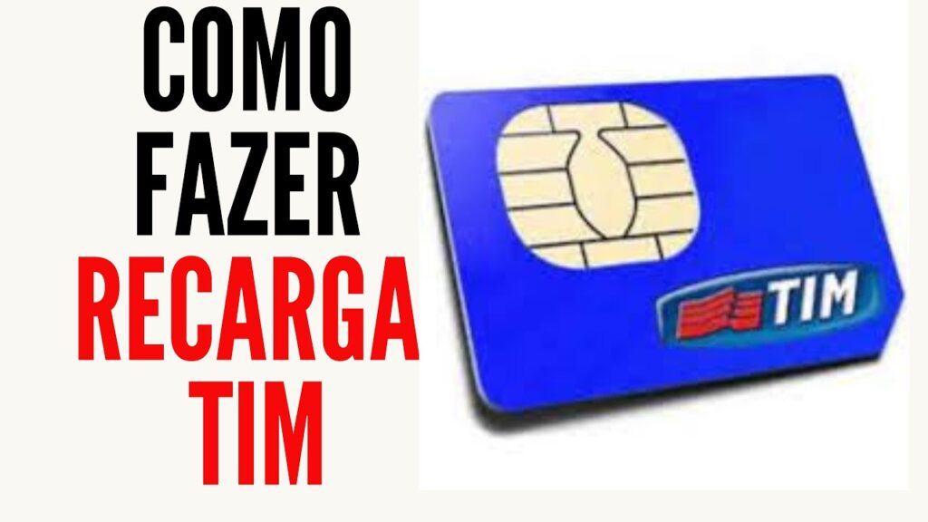 Como fazer recarga tim pelo whatsapp 1