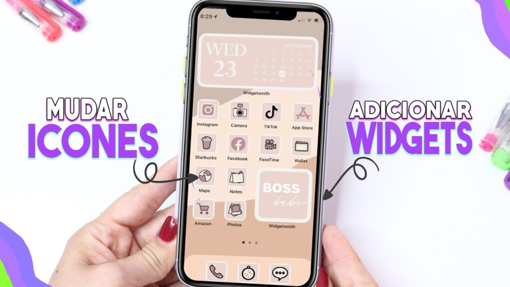 Como mudar os icones dos aplicativos no iphone ios 1