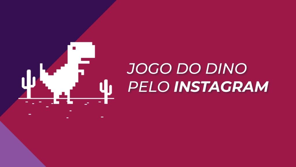 Como usar o filtro jogo do dino no instagram stories 1