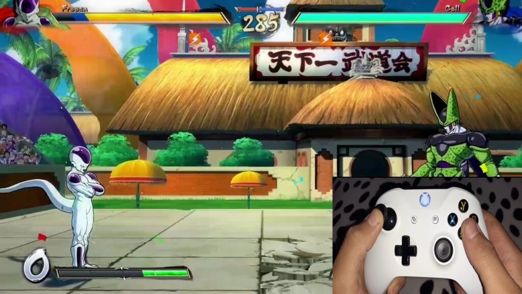 Como trocar de personagens em dragon ball fighterz 1