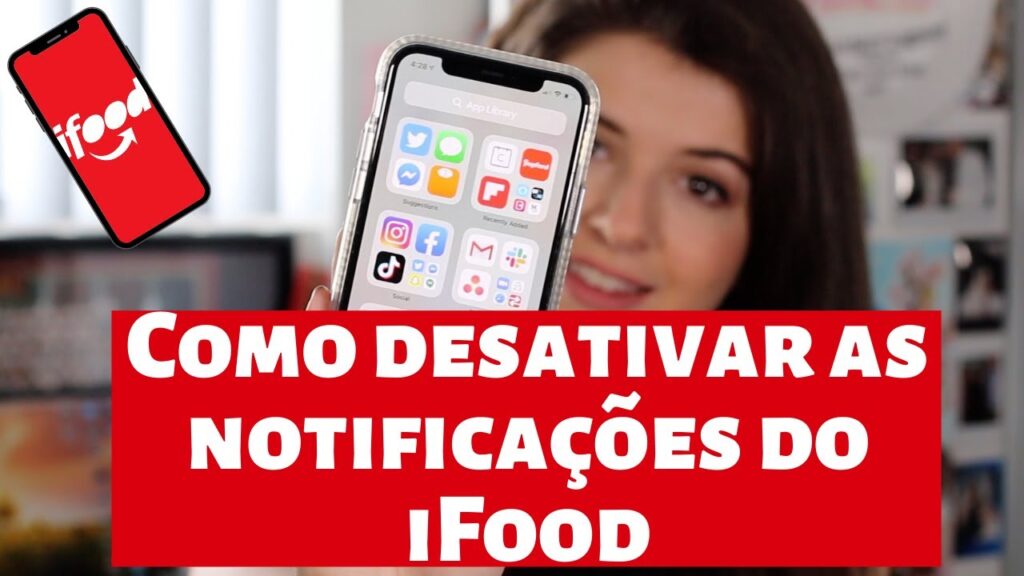 Como desativar as notificacoes do ifood 1