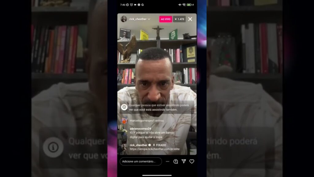 Como desativar comentarios na live do instagram 1