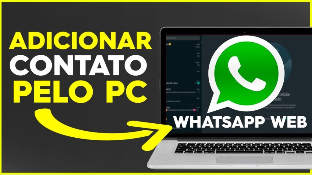 Como adicionar contatos pelo whatsapp web 1