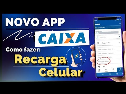 Como fazer recarga de creditos pela caixa economica 1