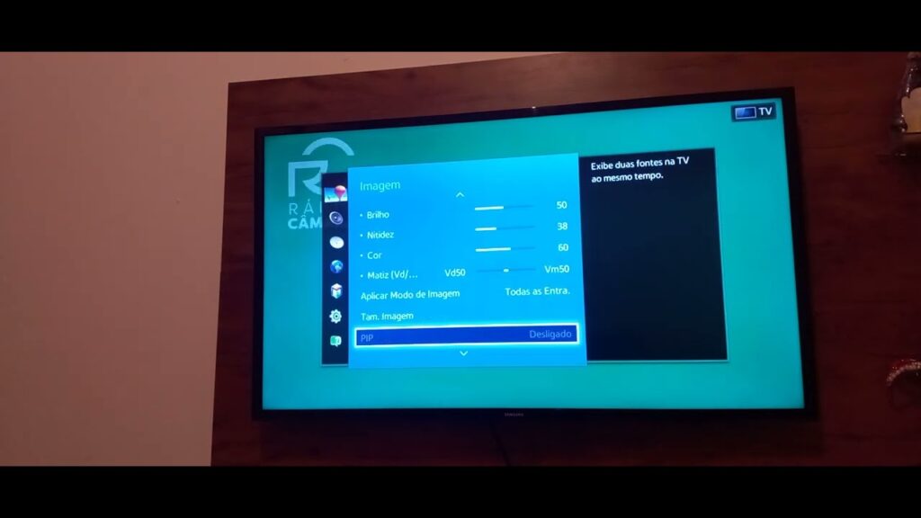 Como calibrar imagem em uma tv 1