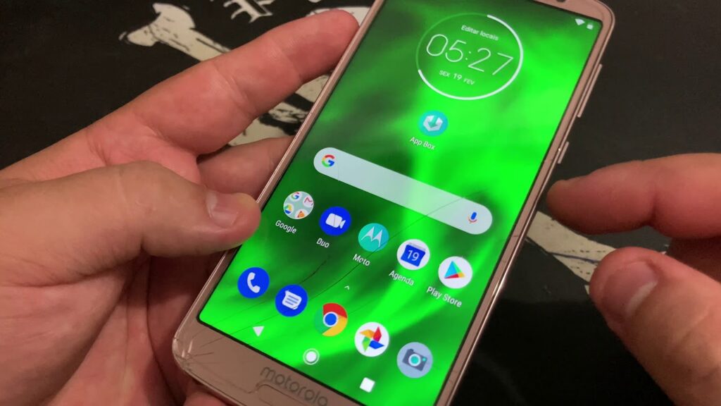 Como tirar print no moto g6 plus 1