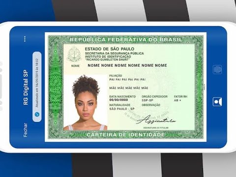 Como fazer rg digital veja Como tirar documento virtual com aplicativo 1