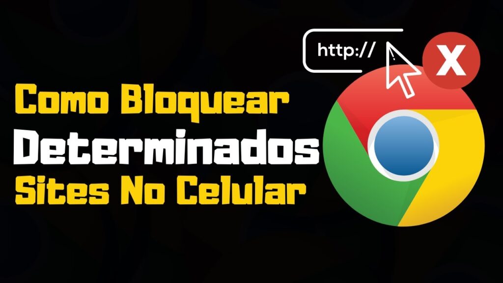 Como bloquear sites no google chrome pelo celular 1