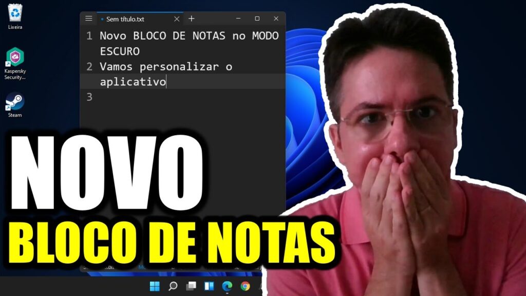 Como usar as novas funcoes do bloco de notas do windows 10 1