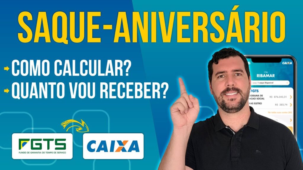 Como calcular o saque aniversario pelo aplicativo do fgts 1