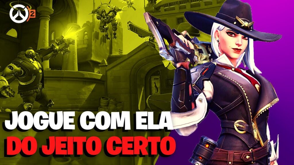 Como jogar com ashe a nova personagem de overwatch 1