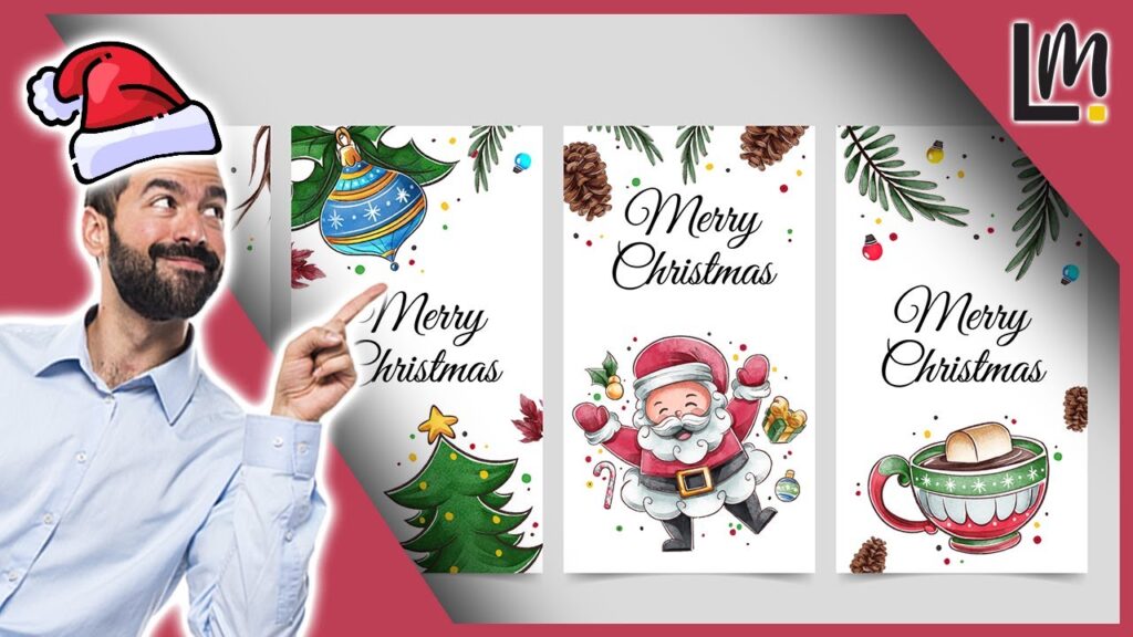 Como criar cartao de natal personalizado gratis com o canva 1