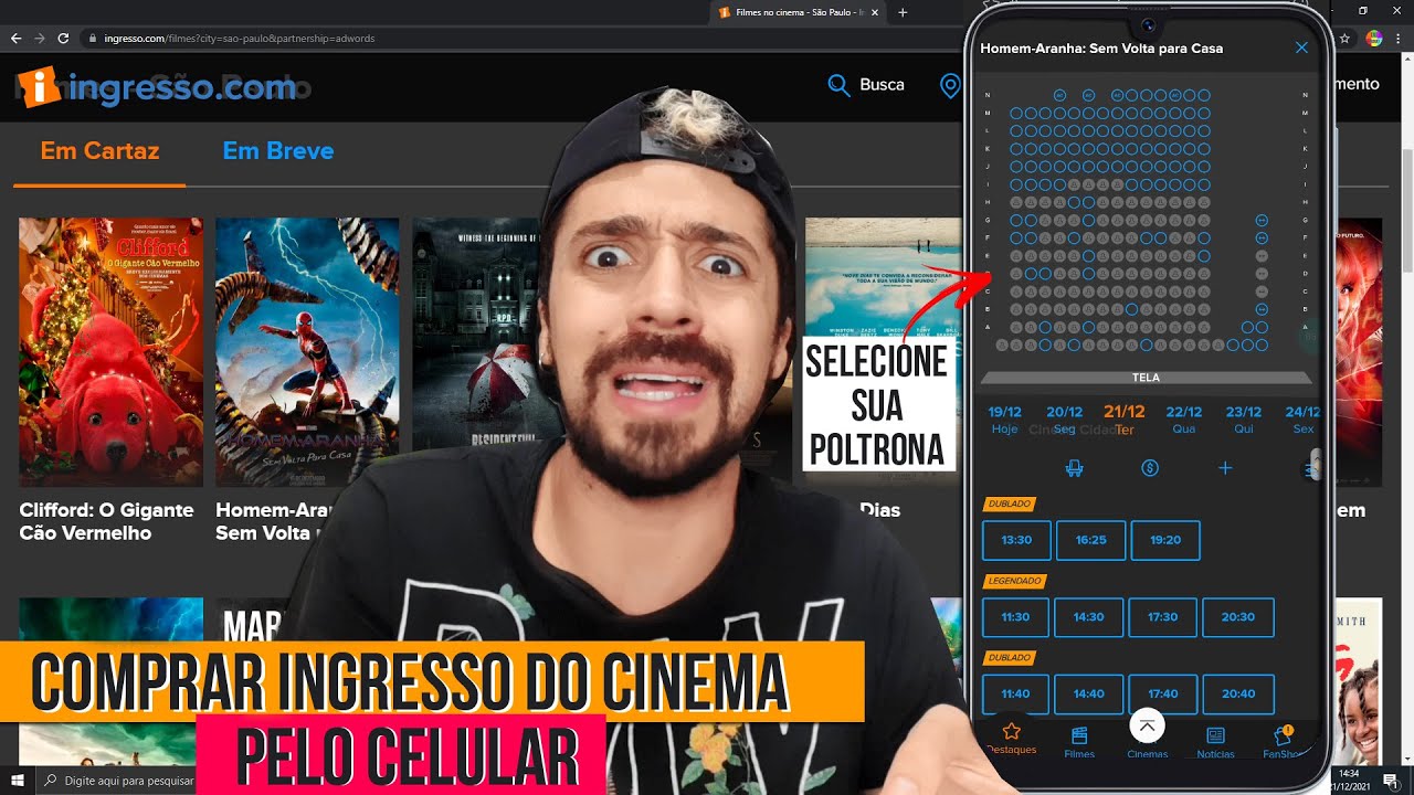 Como comprar ingressos de cinema online com o ingressocom 1