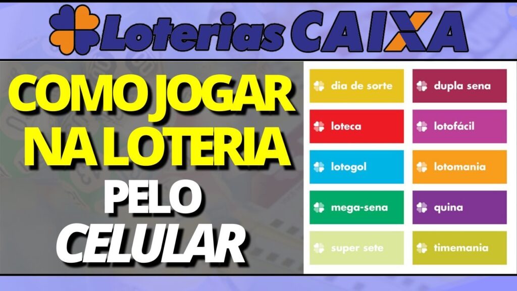 Como jogar nas loterias da caixa pelo celular 1