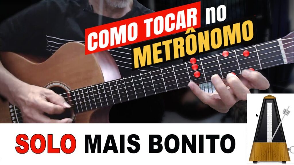 Como ter um metronomo no celular para praticar seu ritmo no violao 1
