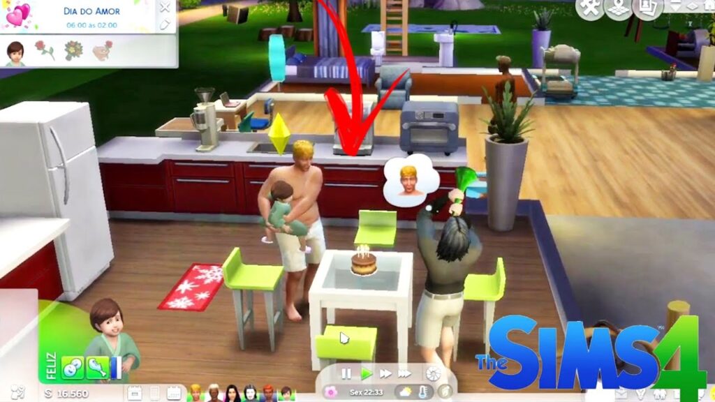 Como fazer uma festa de aniversario em the sims 4 1