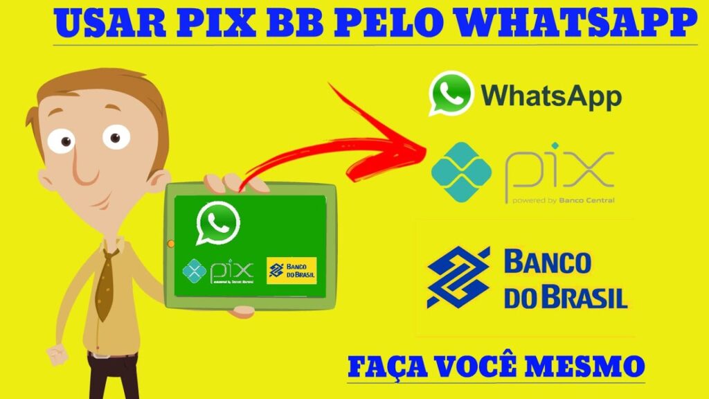 Como usar o pix do banco do brasil pelo whatsapp 1