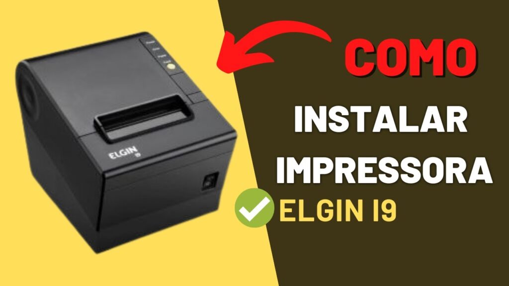 Como baixar e instalar driver da impressora elgin i9 1