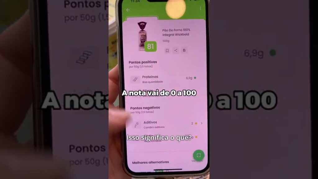 Como baixar e usar o app desrotulando para escanear codigos de produtos 1