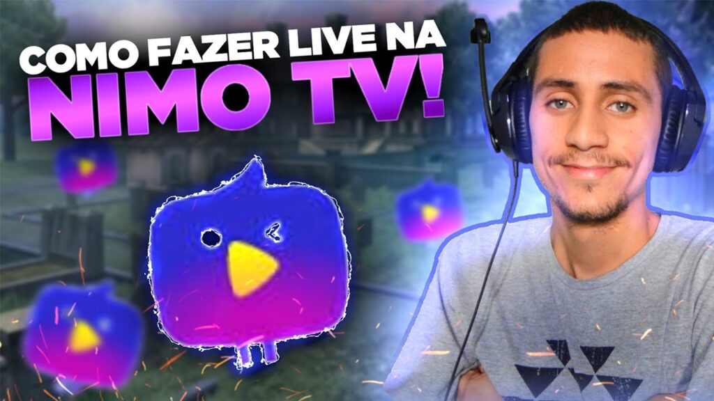 Como fazer live na nimo tv pelo celular esports 1