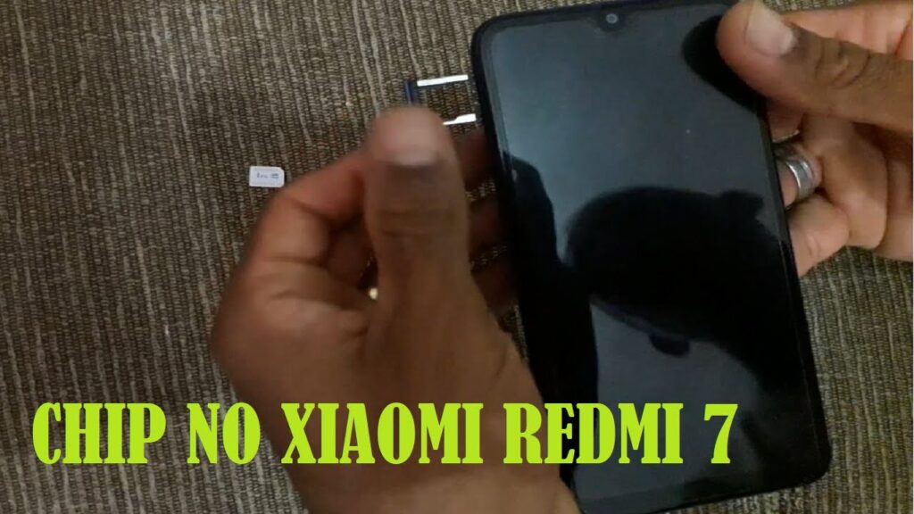 Como colocar chip no redmi note 7 xiaomi 1