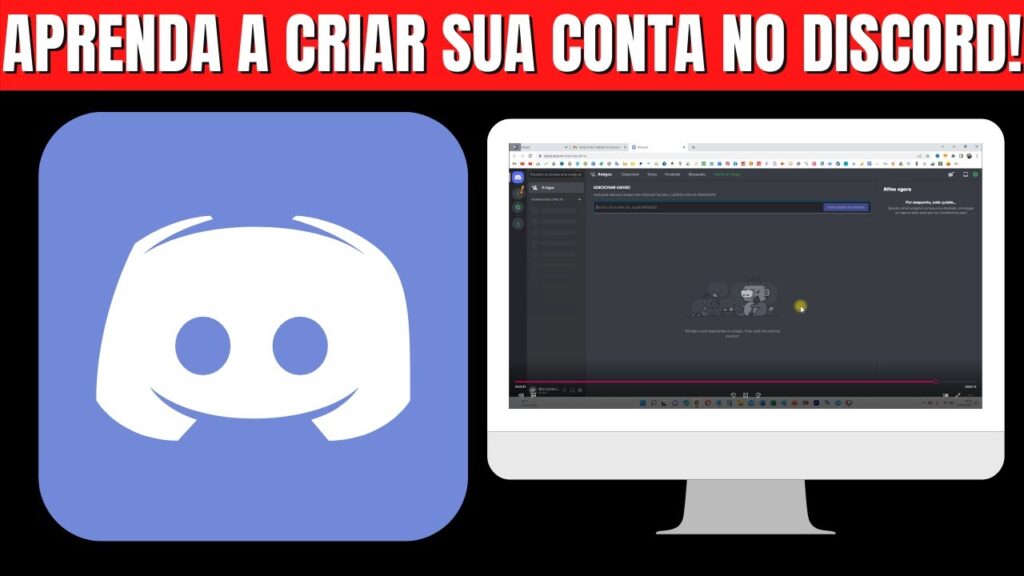 Como criar uma conta no discord pelo computador 1