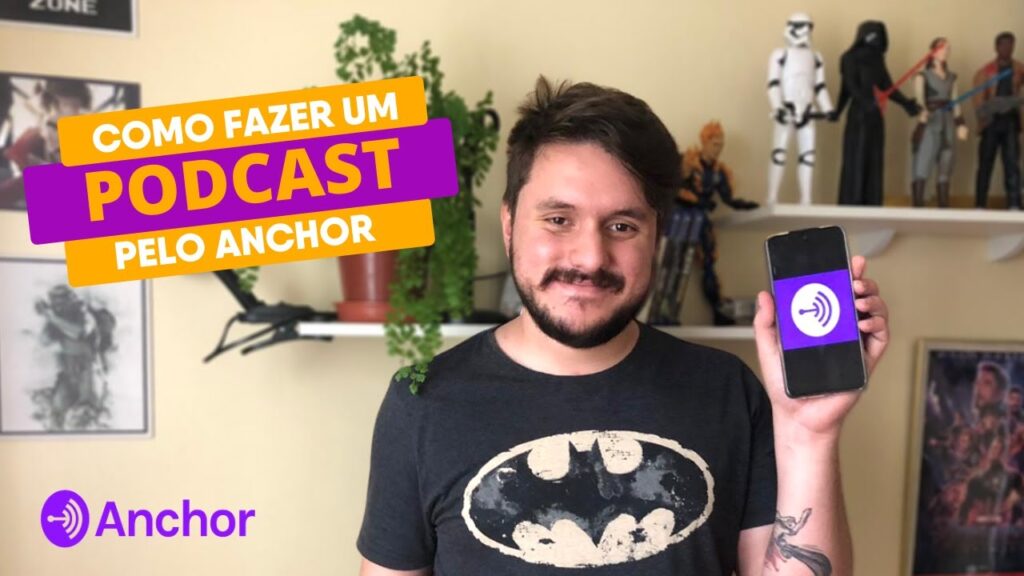 Como fazer um podcast no celular com o anchor 1