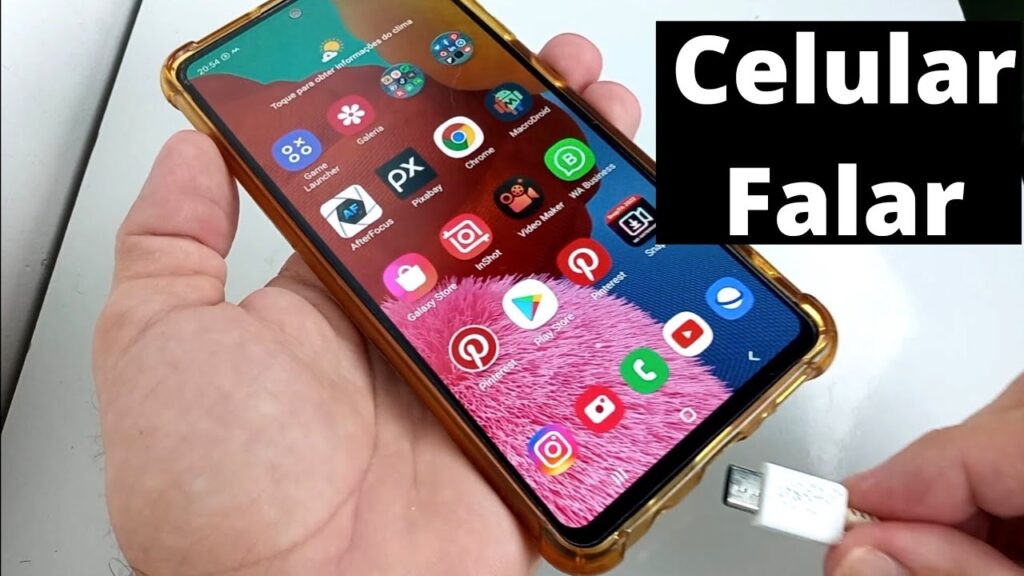 Como fazer o celular falar quando coloca o carregador no android 1