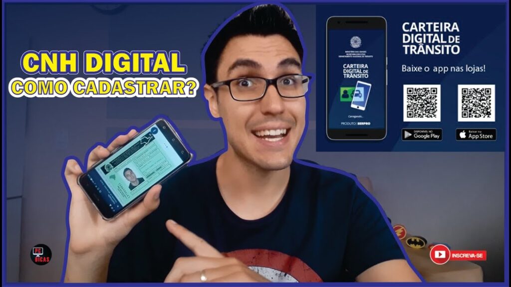 Como cadastrar a cnh digital direto pelo celular 1