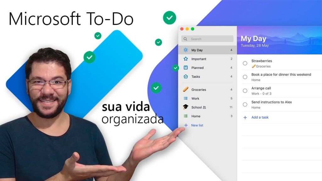 Como criar listas de tarefas com o microsoft to do para pc 1