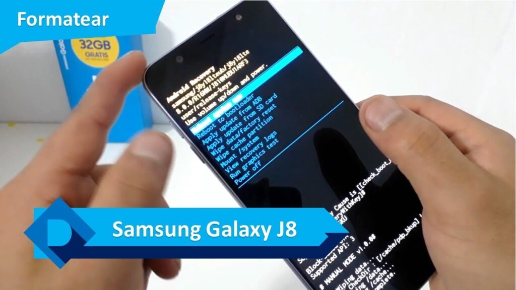 Como resetar galaxy j8 para padroes de fabrica 1