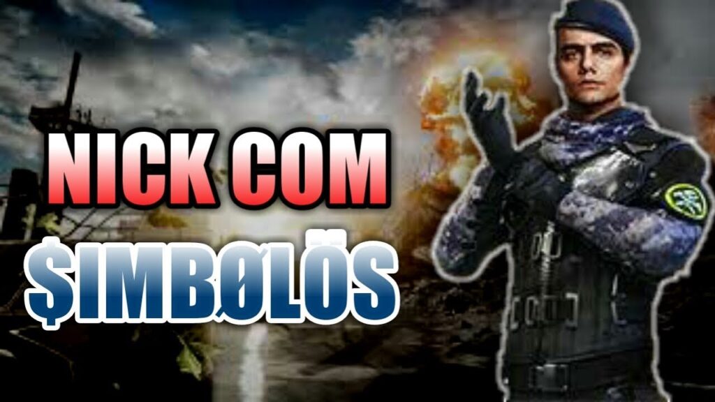 Como criar nomes para free fire com simbolos no nickfinder 1
